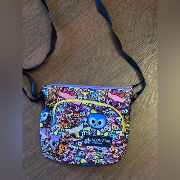 Tokidoki Neon Star Crossbody Bag - Picture 5 of 6